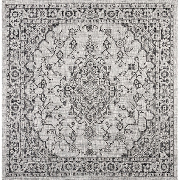 Rozetta Boho Medallion Textured Weave Indoor/outdoor Area Rug